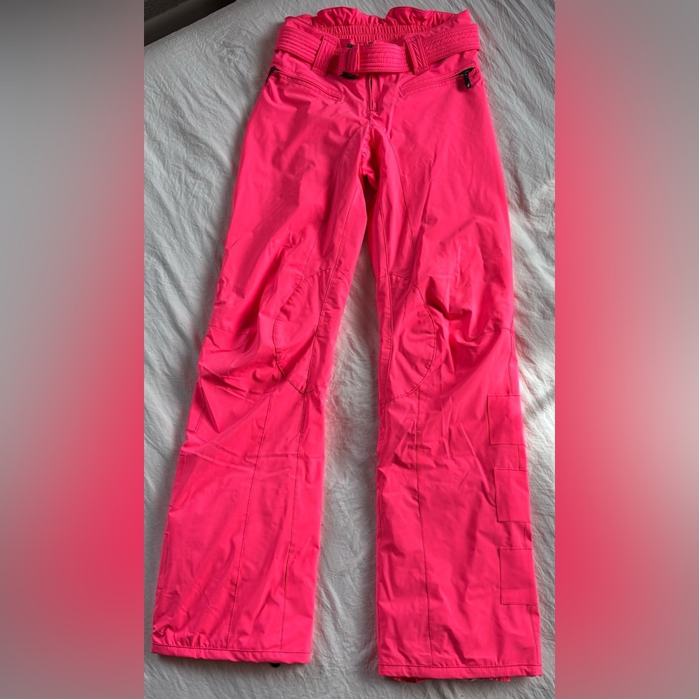 Vibrant Pink JetSet Ski Pants